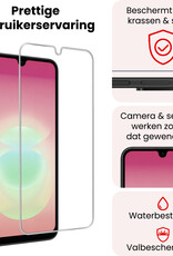 NoXx NoXx Samsung Galaxy A18 Screenprotector Glas - 3 PACK