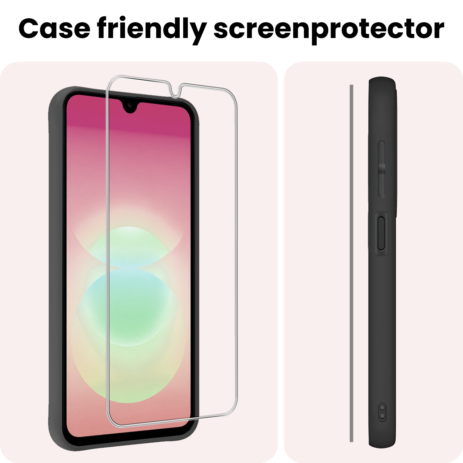 NoXx NoXx Samsung Galaxy A18 Screenprotector Glas - 3 PACK