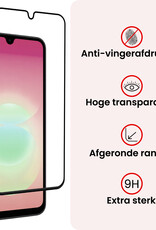 NoXx NoXx Samsung Galaxy A18 Screenprotector Glas Full Cover