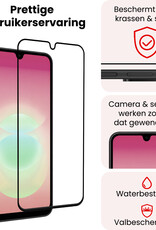 NoXx NoXx Samsung Galaxy A18 Screenprotector Glas Full Cover