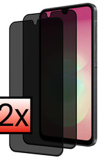 NoXx NoXx Samsung Galaxy A18 Screenprotector Glas Privacy - 2 PACK