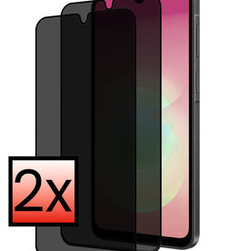 NoXx NoXx Samsung Galaxy A18 Screenprotector Glas Privacy - 2 PACK