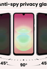 NoXx NoXx Samsung Galaxy A18 Screenprotector Glas Privacy - 2 PACK