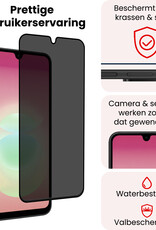 NoXx NoXx Samsung Galaxy A18 Screenprotector Glas Privacy - 2 PACK