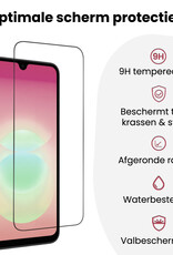 NoXx NoXx Samsung Galaxy A18 Screenprotector Perfect Fit Kit - 2 PACK