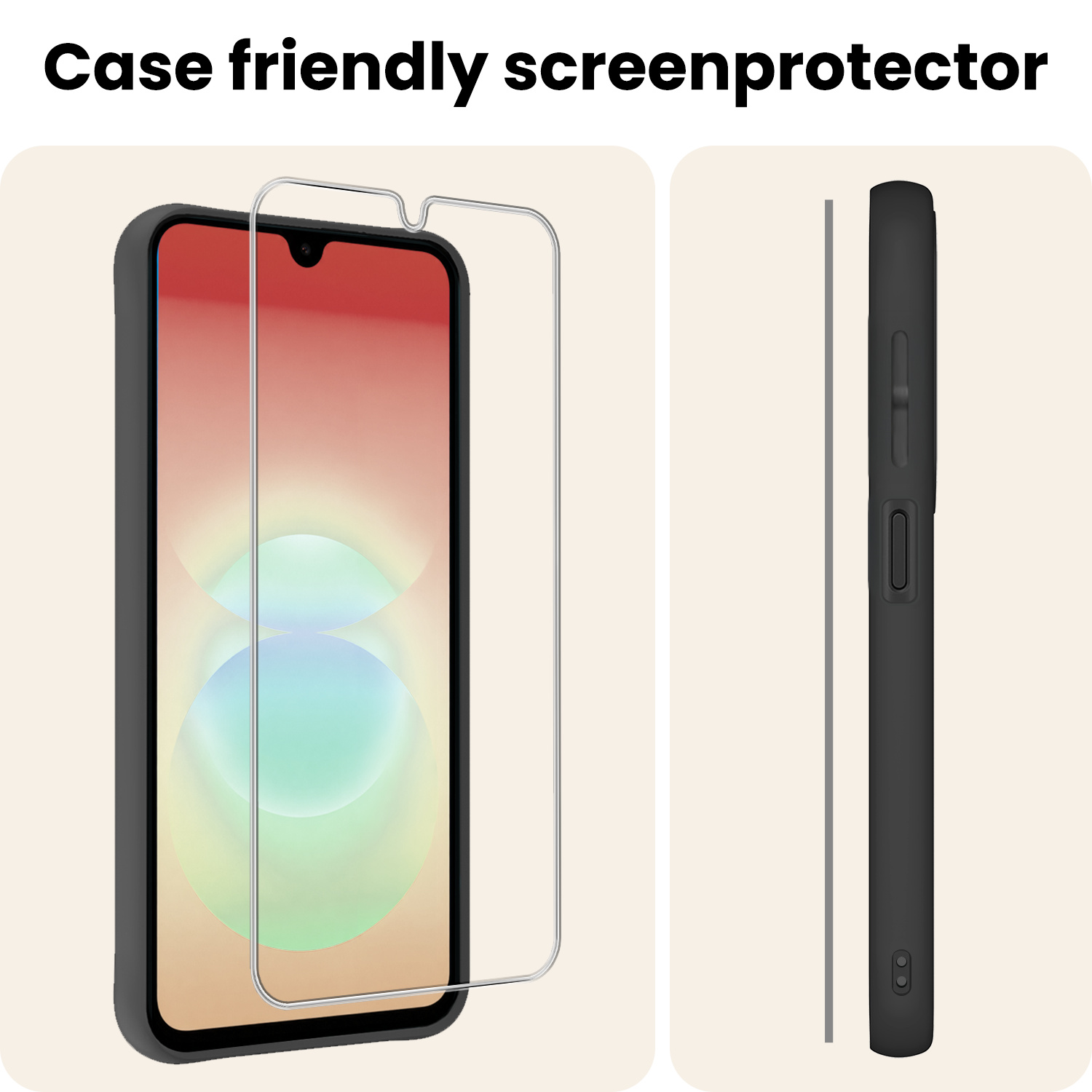 Nomfy Nomfy Samsung Galaxy A18 Screenprotector Glas