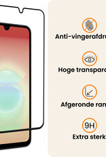 Nomfy Nomfy Samsung Galaxy A18 Screenprotector Glas Full Cover