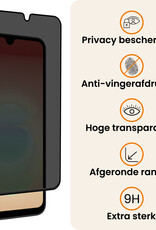 Nomfy Nomfy Samsung Galaxy A18 Screenprotector Glas Privacy