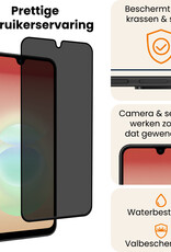 Nomfy Nomfy Samsung Galaxy A18 Screenprotector Glas Privacy - 2 PACK