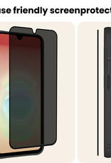 Nomfy Nomfy Samsung Galaxy A18 Screenprotector Glas Privacy - 3 PACK
