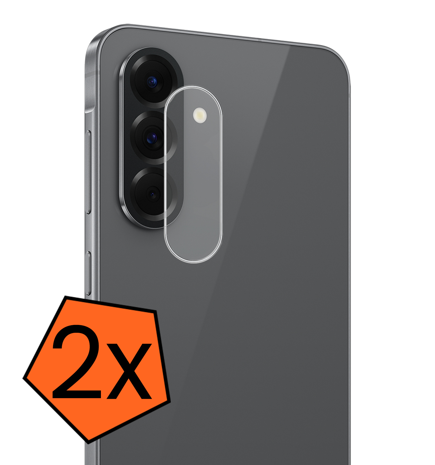 Nomfy Nomfy Samsung Galaxy A18 Camera Screenprotector - 2 PACK