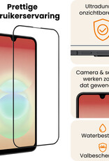 Nomfy Nomfy Samsung Galaxy A18 Hybrid Screenprotector - 3 PACK
