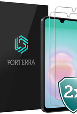 Forterra Forterra Samsung Galaxy A18 Screenprotector Glas - 2 PACK