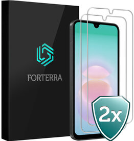 Forterra Forterra Samsung Galaxy A18 Screenprotector Glas - 2 PACK