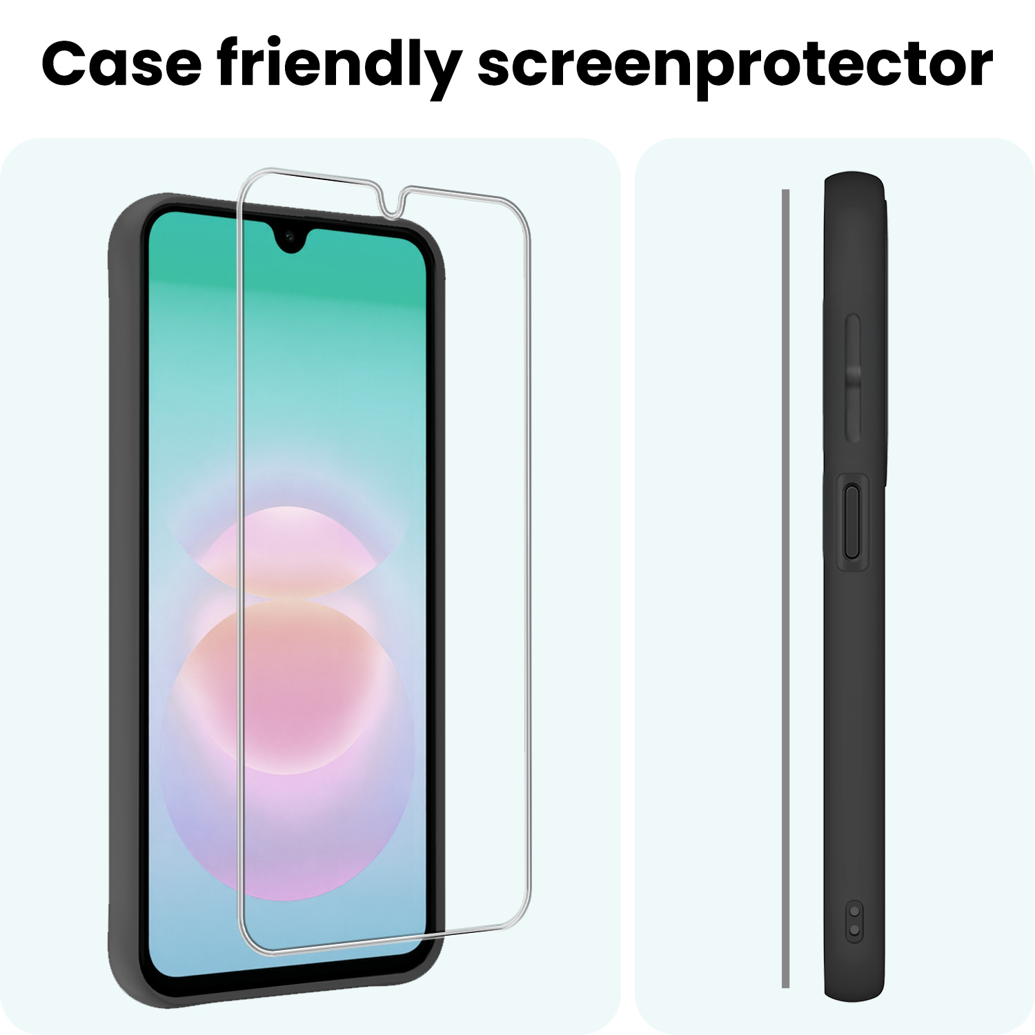 Forterra Forterra Samsung Galaxy A18 Screenprotector Glas - 2 PACK