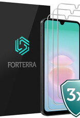 Forterra Forterra Samsung Galaxy A18 Screenprotector Glas - 3 PACK