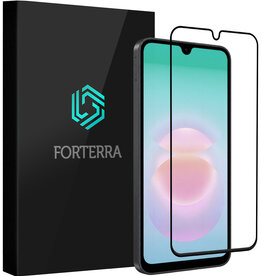 Forterra Forterra Samsung Galaxy A18 Screenprotector Glas Full Cover