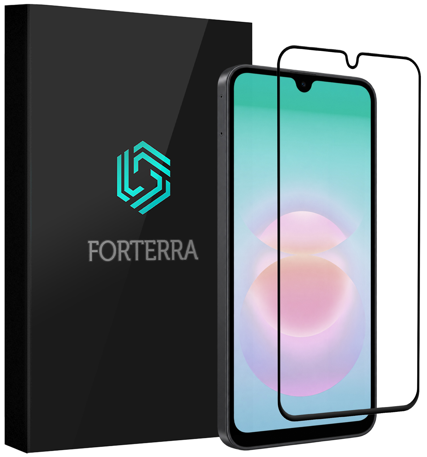 Forterra Forterra Samsung Galaxy A18 Screenprotector Glas Full Cover
