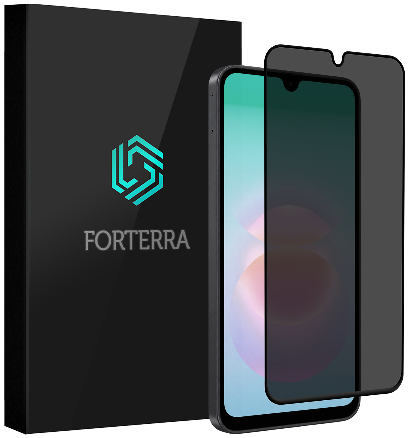 Forterra Forterra Samsung Galaxy A18 Screenprotector Glas Privacy