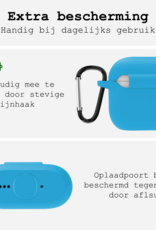 BASEY. BASEY. Siliconen Hoesje Voor Apple AirPods 5 - Lichtblauw
