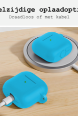 BASEY. BASEY. Siliconen Hoesje Voor Apple AirPods 5 - Lichtblauw