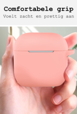 BASEY. BASEY. Siliconen Hoesje Voor Apple AirPods 5 - Lichtroze