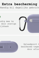 BASEY. BASEY. Siliconen Hoesje Voor Apple AirPods 5 - Lila