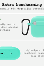 BASEY. BASEY. Siliconen Hoesje Voor Apple AirPods 5 - Turquoise