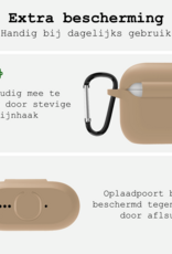 BASEY. BASEY. Siliconen Hoesje Voor Apple AirPods 5 - Zand