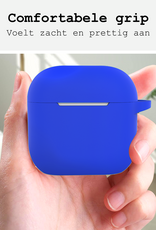 BASEY. BASEY. Siliconen Hoesje Voor Apple AirPods 5 - Blauw