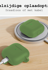 BASEY. BASEY. Siliconen Hoesje Voor Apple AirPods 5 - Donkergroen