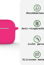 BASEY. BASEY. Siliconen Hoesje Voor Apple AirPods 5 - Roze