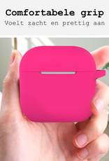 BASEY. BASEY. Siliconen Hoesje Voor Apple AirPods 5 - Roze