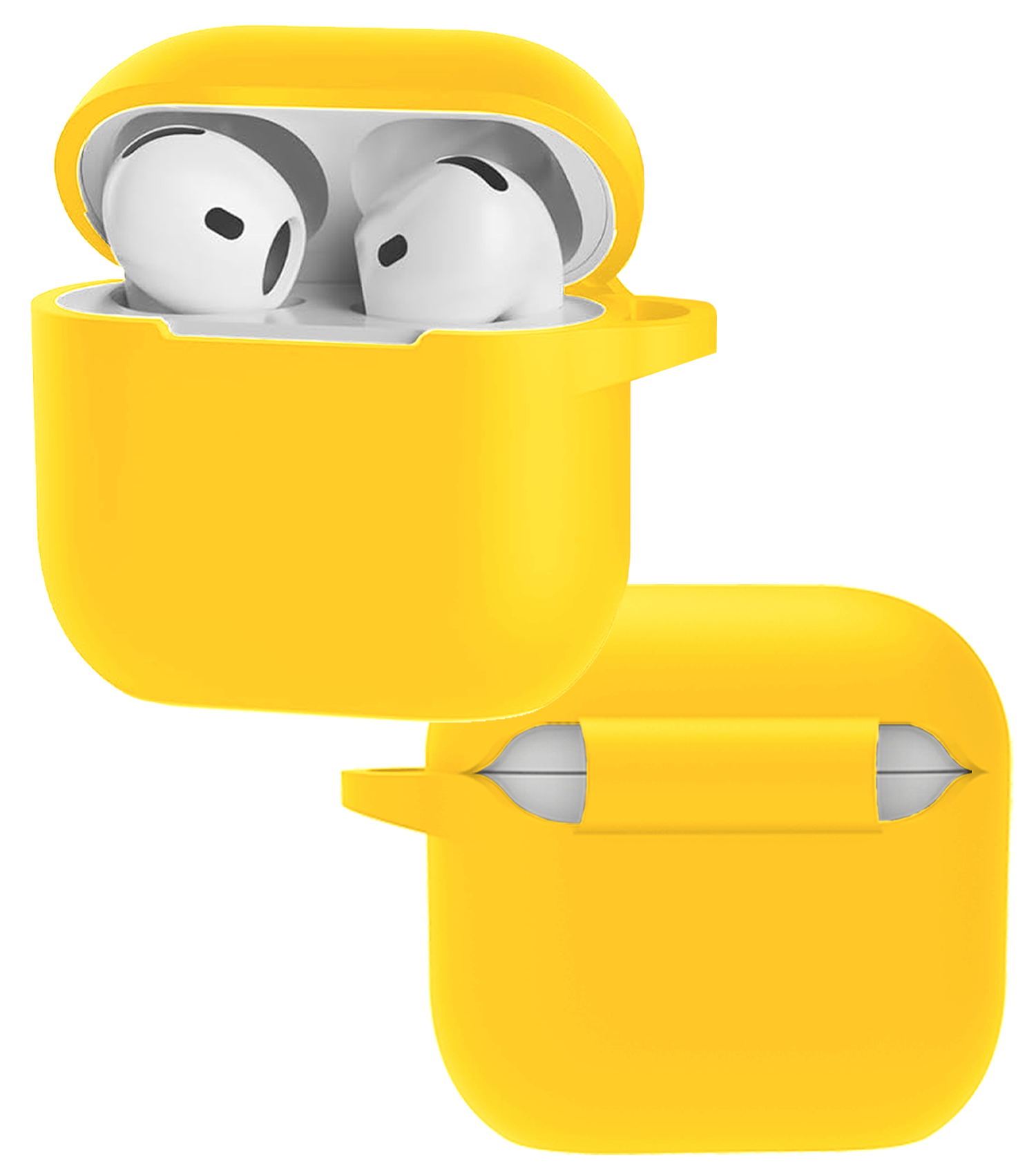 NoXx NoXx Siliconen Hoesje Voor Apple AirPods 5 - Geel