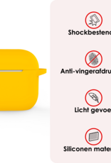 NoXx NoXx Siliconen Hoesje Voor Apple AirPods 5 - Geel