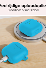 NoXx NoXx Siliconen Hoesje Voor Apple AirPods 5 - Lichtblauw