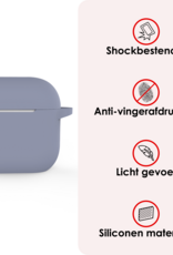 NoXx NoXx Siliconen Hoesje Voor Apple AirPods 5 - Lila