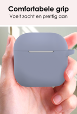 NoXx NoXx Siliconen Hoesje Voor Apple AirPods 5 - Lila