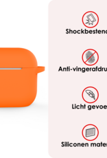 NoXx NoXx Siliconen Hoesje Voor Apple AirPods 5 - Oranje