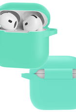 NoXx NoXx Siliconen Hoesje Voor Apple AirPods 5 - Turquoise