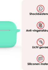 NoXx NoXx Siliconen Hoesje Voor Apple AirPods 5 - Turquoise