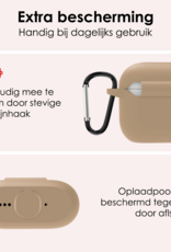 NoXx NoXx Siliconen Hoesje Voor Apple AirPods 5 - Zand