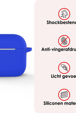 NoXx NoXx Siliconen Hoesje Voor Apple AirPods 5 - Blauw