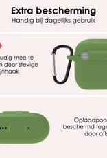 NoXx NoXx Siliconen Hoesje Voor Apple AirPods 5 - Donkergroen