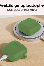 NoXx NoXx Siliconen Hoesje Voor Apple AirPods 5 - Donkergroen