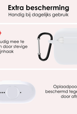 NoXx NoXx Siliconen Hoesje Voor Apple AirPods 5 - Wit