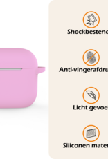 Nomfy Nomfy Siliconen Hoesje Voor Apple AirPods 5 - Flamingo