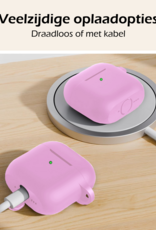 Nomfy Nomfy Siliconen Hoesje Voor Apple AirPods 5 - Flamingo