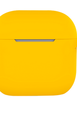 Nomfy Nomfy Siliconen Hoesje Voor Apple AirPods 5 - Geel