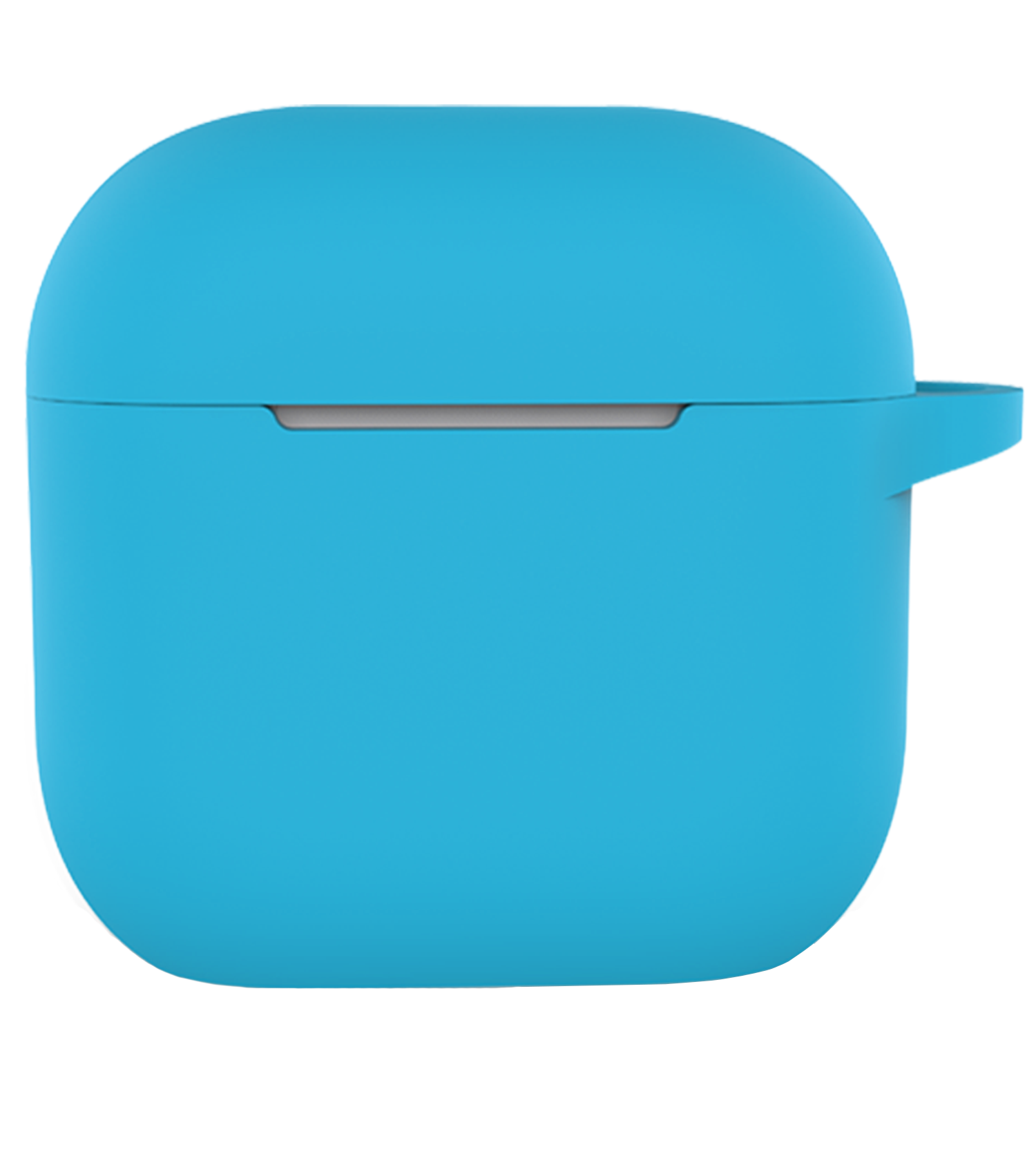 Nomfy Nomfy Siliconen Hoesje Voor Apple AirPods 5 - Lichtblauw